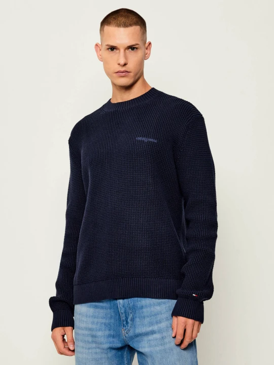 Zdjęcie produktu Tommy Jeans Sweter | Regular Fit granatowy