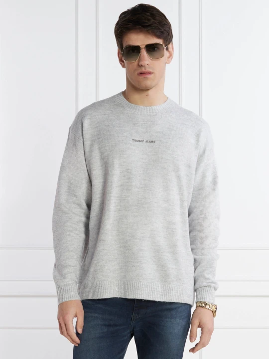 Zdjęcie produktu Tommy Jeans Sweter | Regular Fit szary