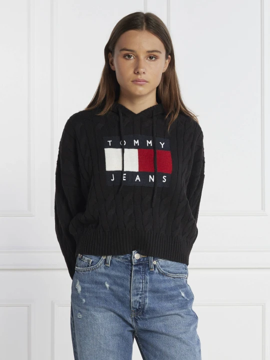 Zdjęcie produktu Tommy Jeans Sweter | Regular Fit czarny