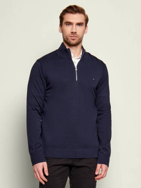 Zdjęcie produktu Tommy Jeans Sweter | Slim Fit granatowy