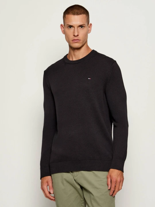 Zdjęcie produktu Tommy Jeans Sweter | Slim Fit czarny
