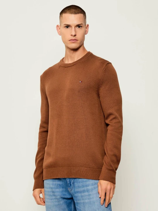 Zdjęcie produktu Tommy Jeans Sweter | Slim Fit brązowy