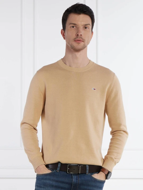 Zdjęcie produktu Tommy Jeans Sweter | Slim Fit camel