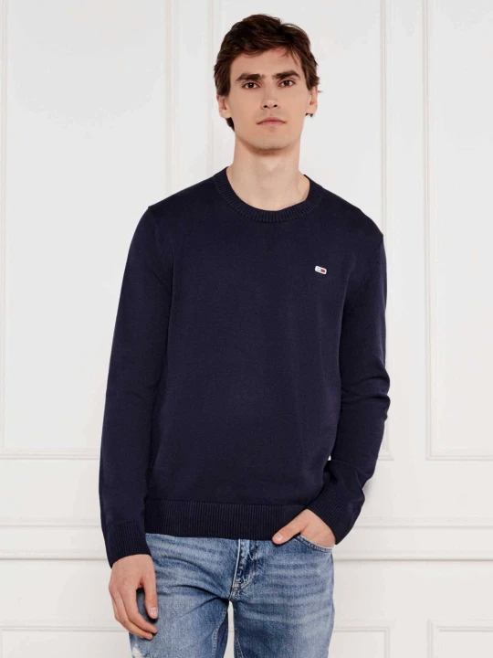Zdjęcie produktu Tommy Jeans Sweter | Slim Fit granatowy