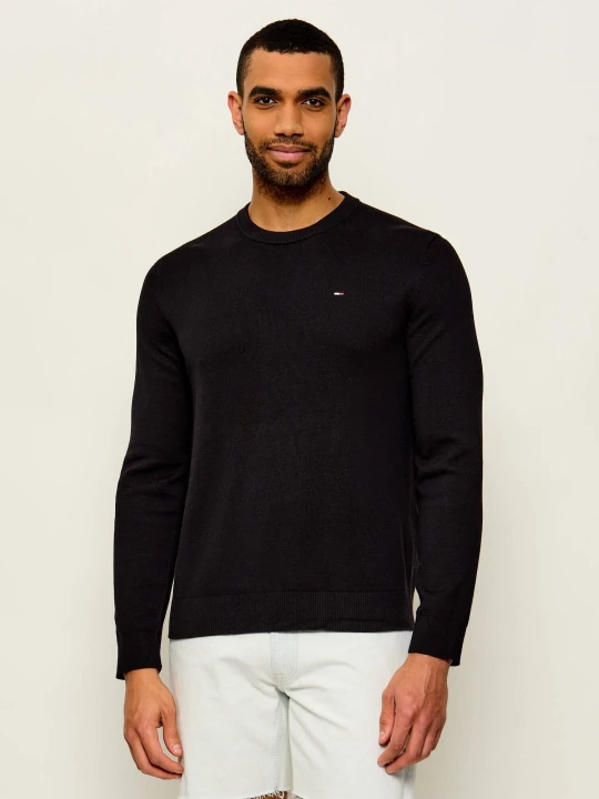 Zdjęcie produktu Tommy Jeans Sweter | Slim Fit czarny