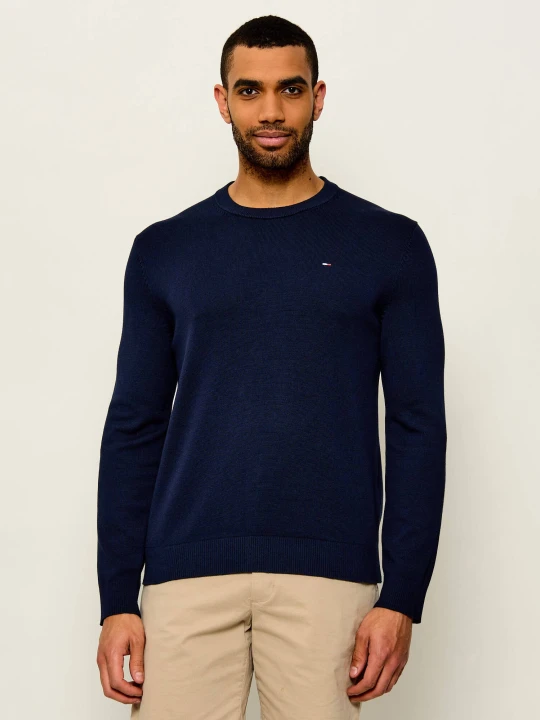 Zdjęcie produktu Tommy Jeans Sweter | Slim Fit granatowy