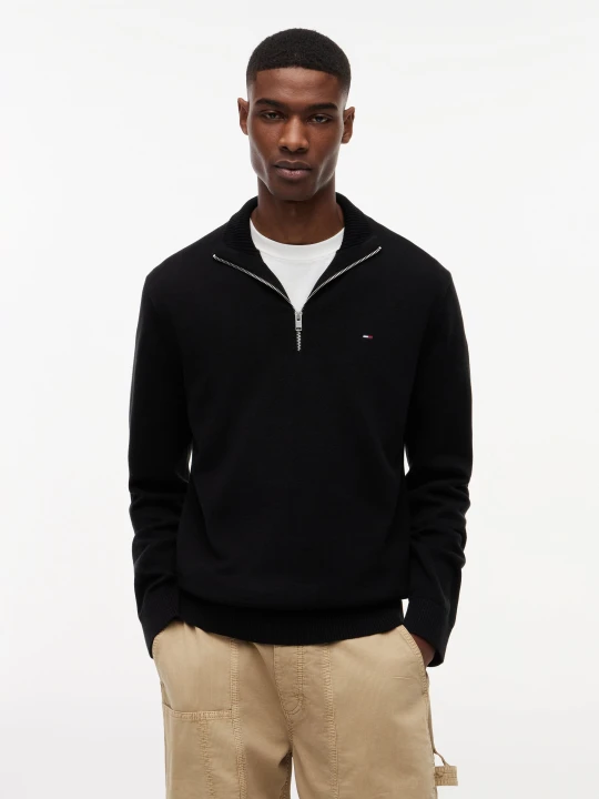 Zdjęcie produktu Tommy Jeans Sweter | Slim Fit czarny