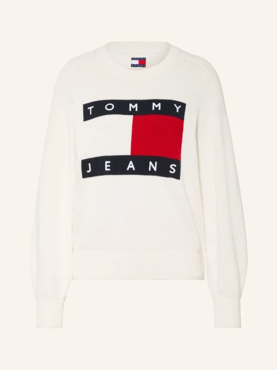 Zdjęcie produktu Tommy Jeans Sweter weiss niebieski
