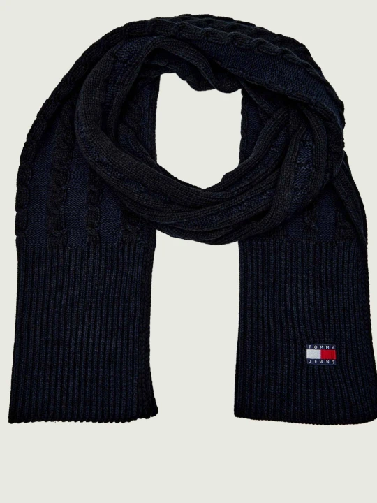 Zdjęcie produktu Tommy Jeans Szal HERITAGE czarny