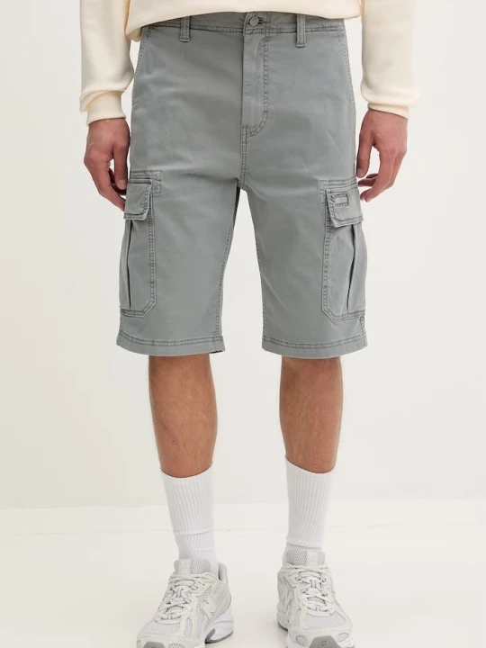Zdjęcie produktu Tommy Jeans szorty cargo męskie z bawełną szary
