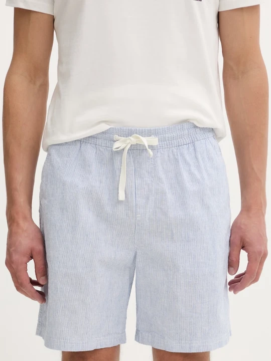 Zdjęcie produktu Tommy Jeans szorty chino męskie bawełniane z elastanem niebieski