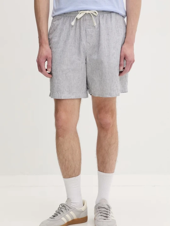 Zdjęcie produktu Tommy Jeans szorty chino męskie bawełniane z elastanem granatowy