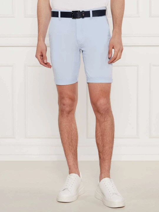 Zdjęcie produktu Tommy Jeans Szorty chino SCANTON | Slim Fit błękitny