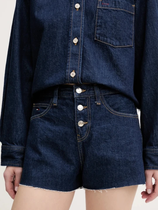 Zdjęcie produktu Tommy Jeans szorty jeansowe granatowy