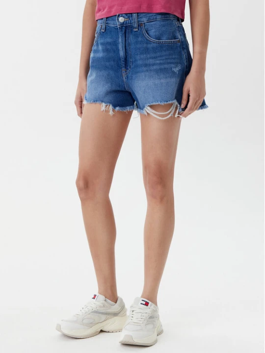 Zdjęcie produktu Tommy Jeans Szorty jeansowe DW0DW20096 Niebieski Regular Fit
