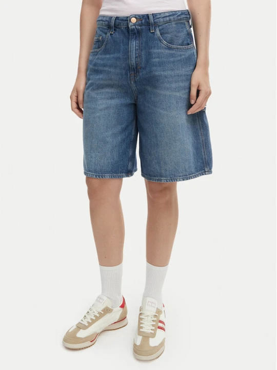 Zdjęcie produktu Tommy Jeans Szorty jeansowe DW0DW22693 Niebieski Relaxed Fit