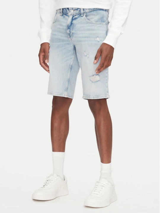 Zdjęcie produktu Tommy Jeans Szorty jeansowe Ronnie DM0DM21300 Niebieski Regular Fit