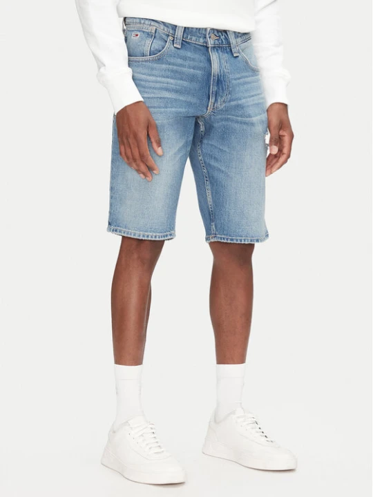 Zdjęcie produktu Tommy Jeans Szorty jeansowe Ronnie DM0DM21331 Niebieski Regular Fit