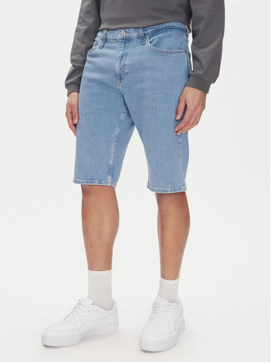 Zdjęcie produktu Tommy Jeans Szorty jeansowe Ryan DM0DM21852 Niebieski Slim Fit
