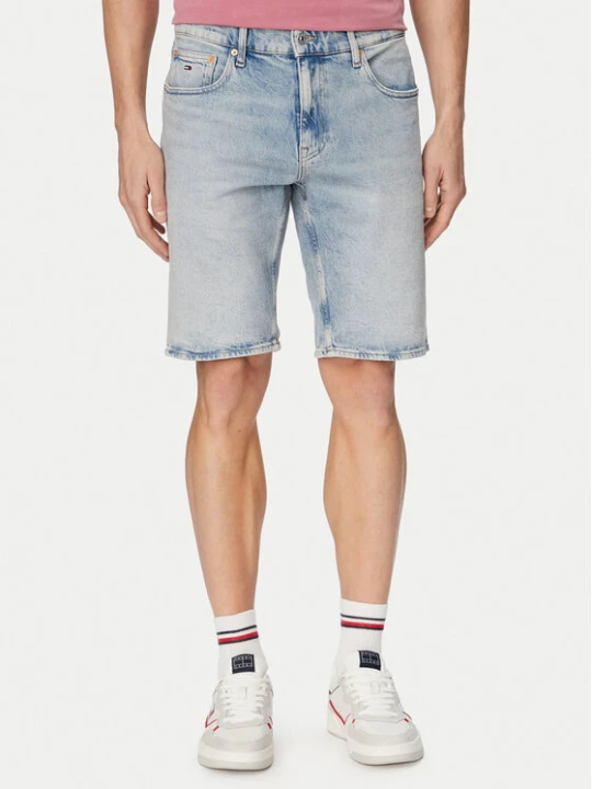 Zdjęcie produktu Tommy Jeans Szorty jeansowe Scanton DM0DM22977 Niebieski jasny Slim Fit