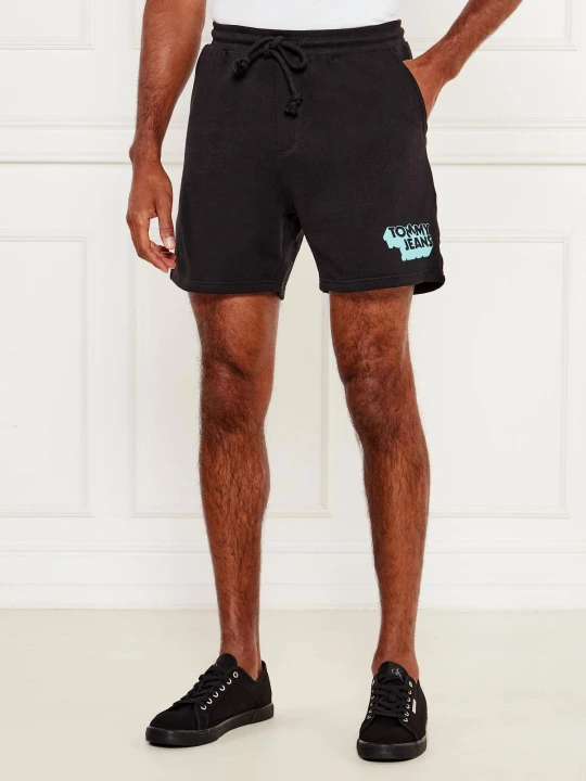 Zdjęcie produktu Tommy Jeans Szorty | Loose fit czarny
