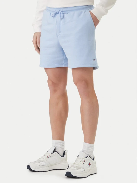 Zdjęcie produktu Tommy Jeans Szorty sportowe DM0DM21931 Niebieski Regular Fit