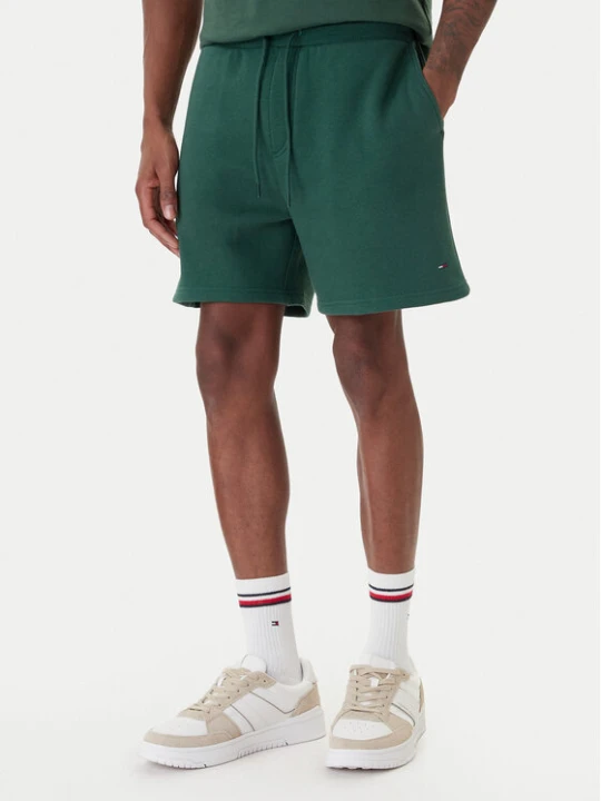 Zdjęcie produktu Tommy Jeans Szorty sportowe DM0DM21931 Zielony Regular Fit