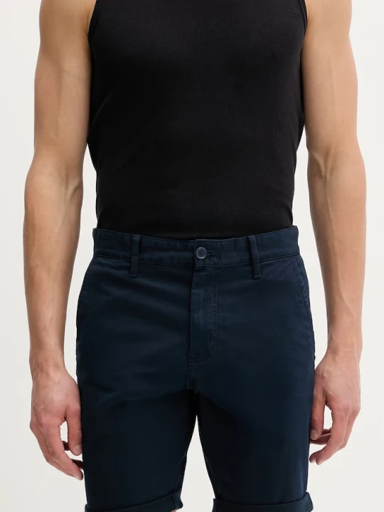 Zdjęcie produktu Tommy Jeans szorty męskie bawełniane z elastanem granatowy