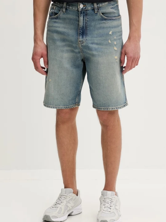 Zdjęcie produktu Tommy Jeans szorty męskie jeansowe niebieski