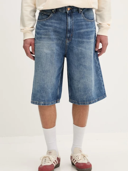 Zdjęcie produktu Tommy Jeans szorty męskie jeansowe niebieski
