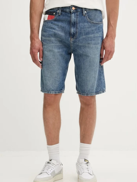 Zdjęcie produktu Tommy Jeans szorty męskie jeansowe niebieski
