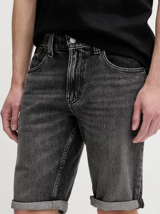 Zdjęcie produktu Tommy Jeans szorty męskie z bawełną szary