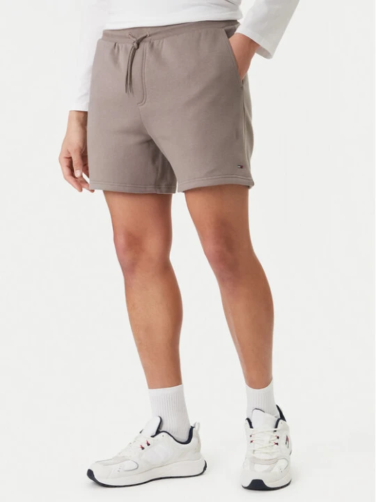 Zdjęcie produktu Tommy Jeans Szorty sportowe DM0DM21931 Brązowy jasny Regular Fit