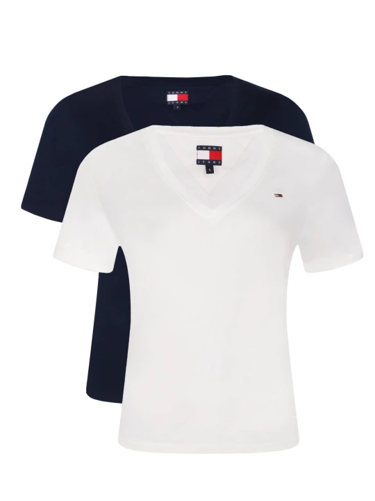 Zdjęcie produktu Tommy Jeans T-shirt 2-pack | Slim Fit granatowy