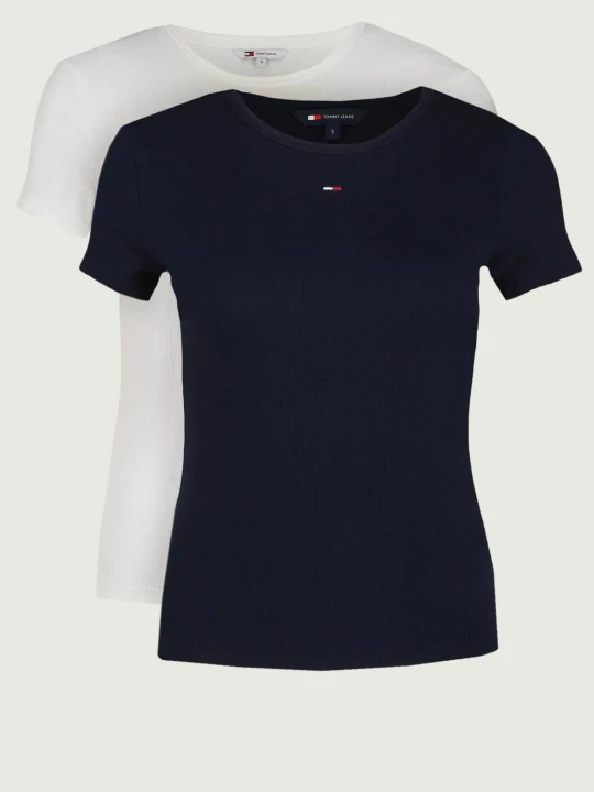 Zdjęcie produktu Tommy Jeans T-shirt 2-pack | Slim Fit biały