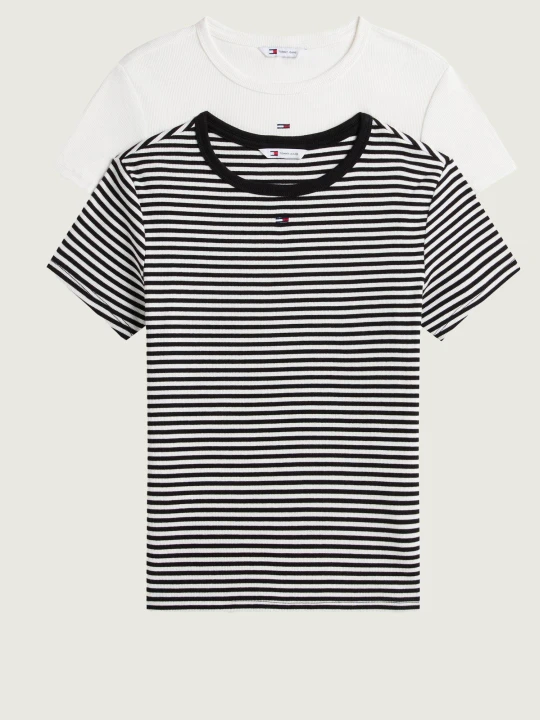 Zdjęcie produktu Tommy Jeans T-shirt 2-pack | Slim Fit czarny