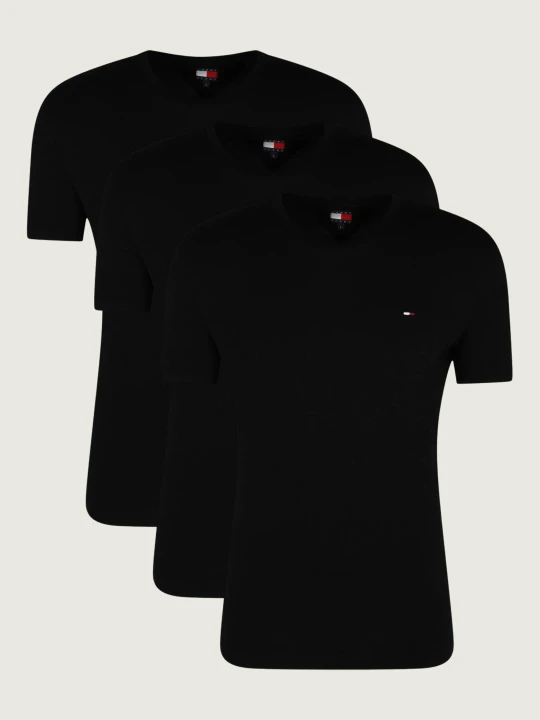 Zdjęcie produktu Tommy Jeans T-shirt 3-pack | Slim Fit czarny