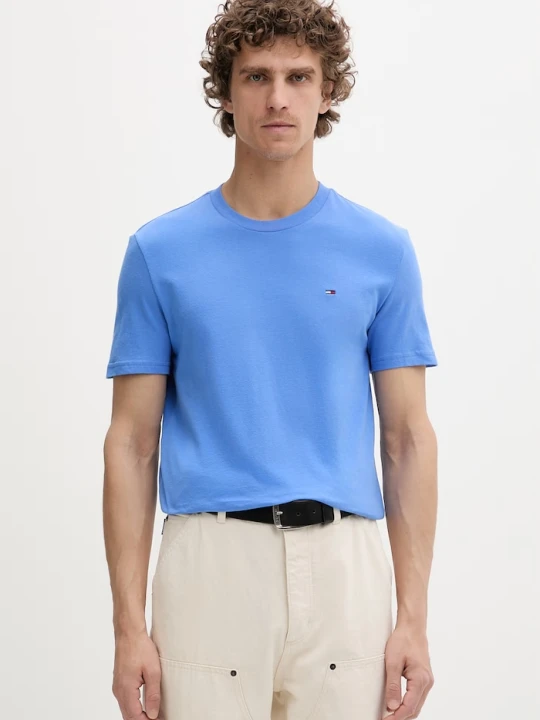 Zdjęcie produktu Tommy Jeans t-shirt basic męski bawełniany 2-pack granatowy