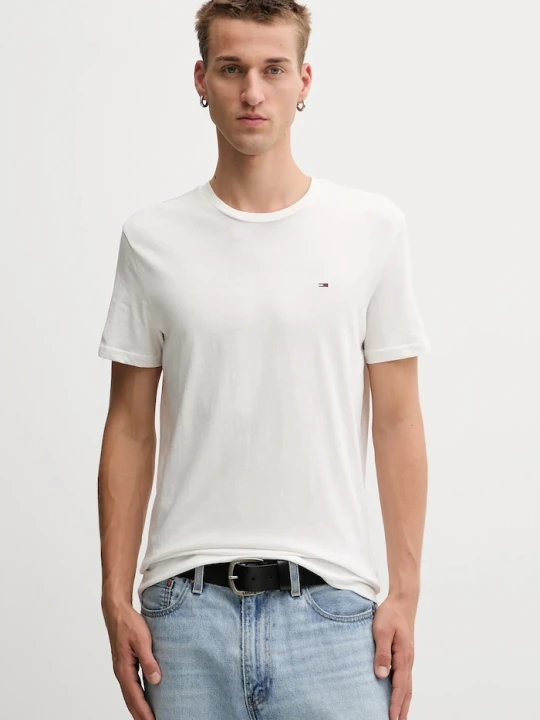 Zdjęcie produktu Tommy Jeans T-shirt męski bawełniany 3-pack granatowy