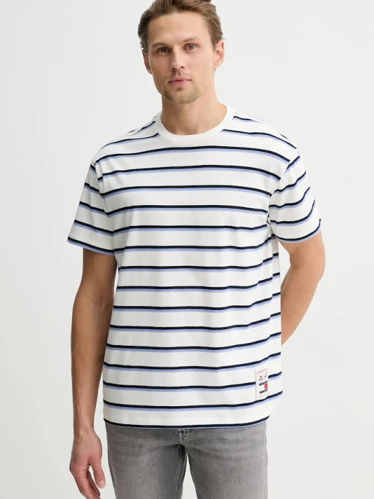 Zdjęcie produktu Tommy Jeans t-shirt bawełniany biały