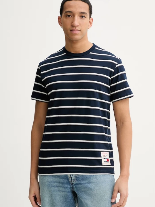 Zdjęcie produktu Tommy Jeans t-shirt bawełniany granatowy