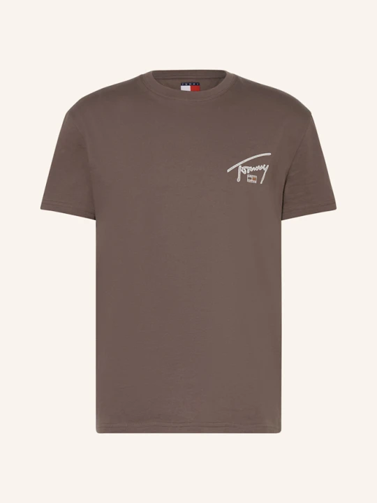 Zdjęcie produktu Tommy Jeans T-Shirt braun CIEMNOBRĄZOWY