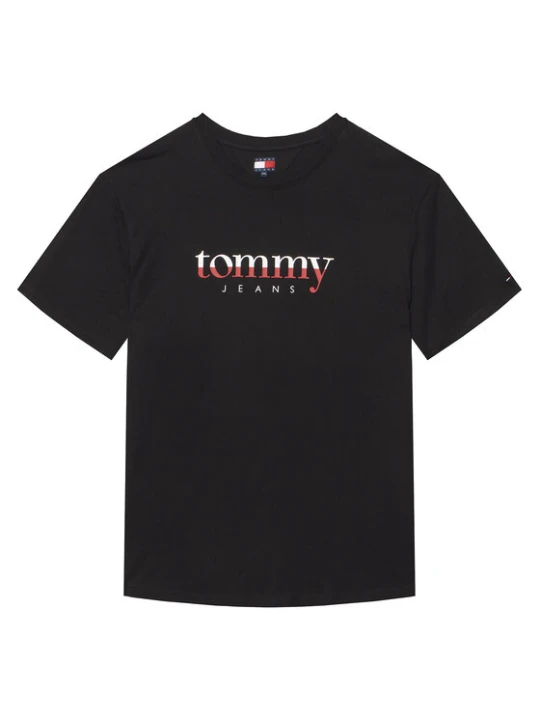 Zdjęcie produktu Tommy Jeans T-Shirt DM0DM21978 Czarny Regular Fit