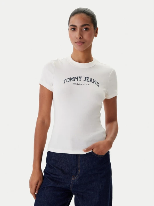 Zdjęcie produktu Tommy Jeans T-Shirt DW0DW22302 Biały