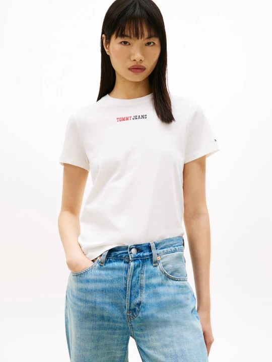 Zdjęcie produktu Tommy Jeans T-shirt ESSENTIAL | Regular Fit biały