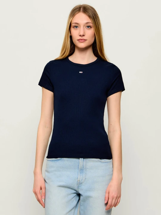 Zdjęcie produktu Tommy Jeans T-shirt ESSENTIAL | Slim Fit granatowy