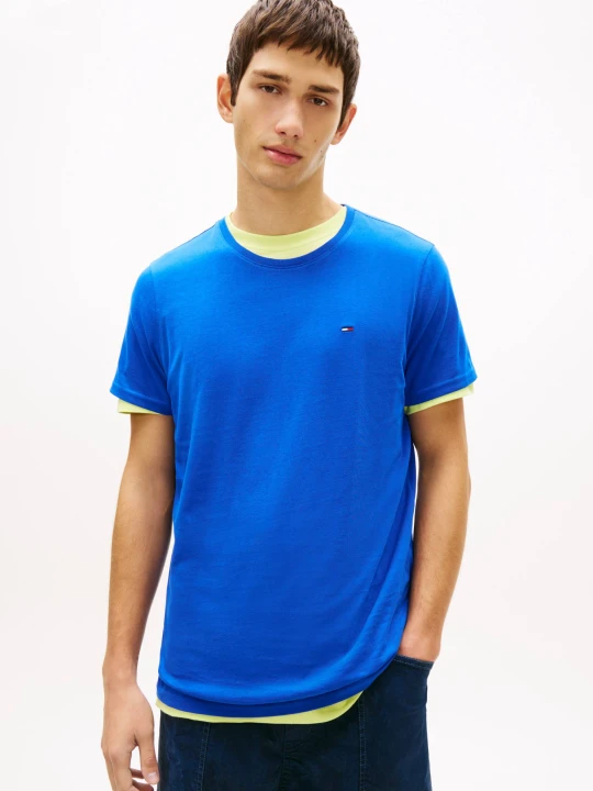 Zdjęcie produktu Tommy Jeans T-shirt | Extra slim fit chabrowy