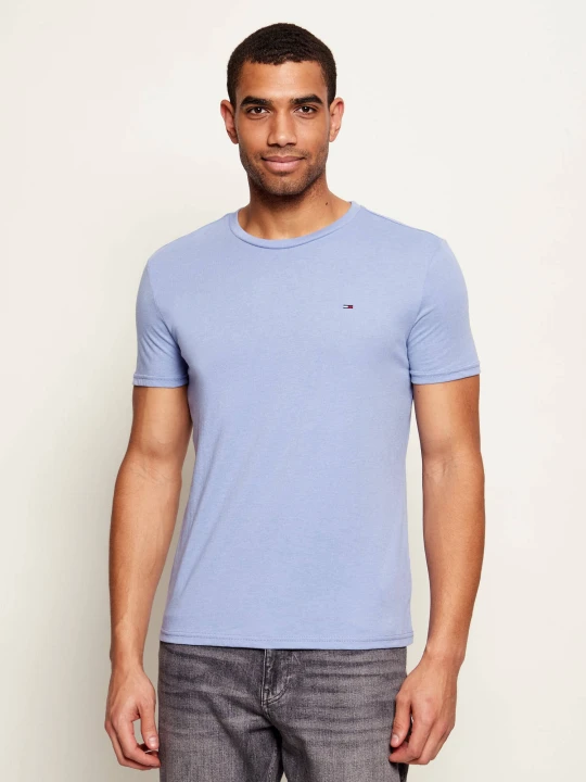 Zdjęcie produktu Tommy Jeans T-shirt | Extra slim fit błękitny
