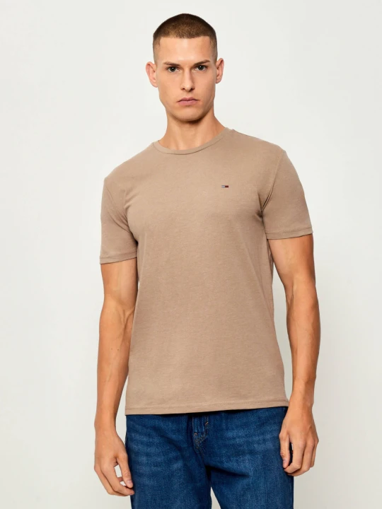 Zdjęcie produktu Tommy Jeans T-shirt | Extra slim fit beżowy