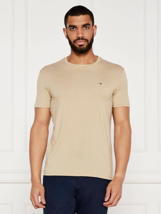Zdjęcie produktu Tommy Jeans T-shirt | Extra slim fit beżowy